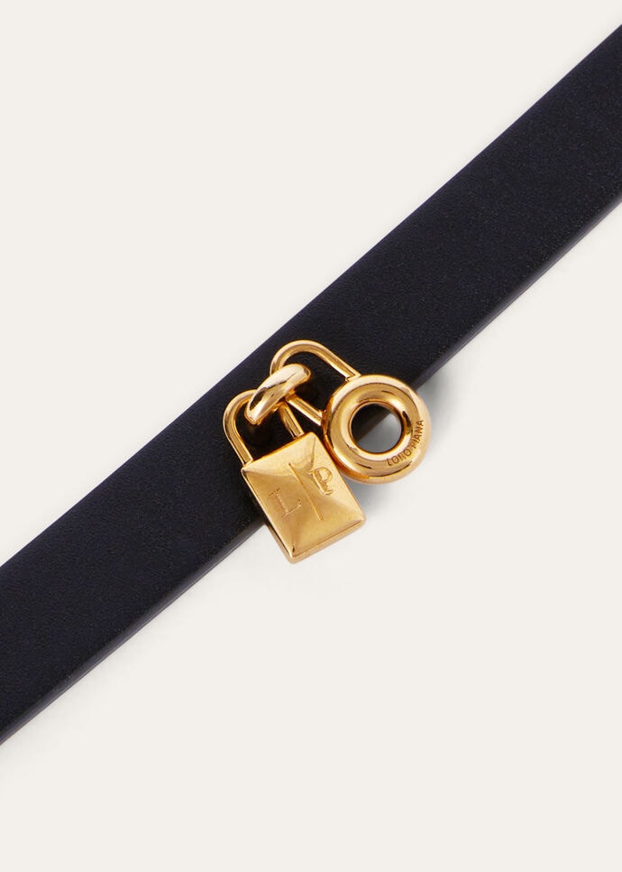 EXTRA BRACELET SADDLE LEATHER  TG S/M   L/XL_FAO3036_804P_3