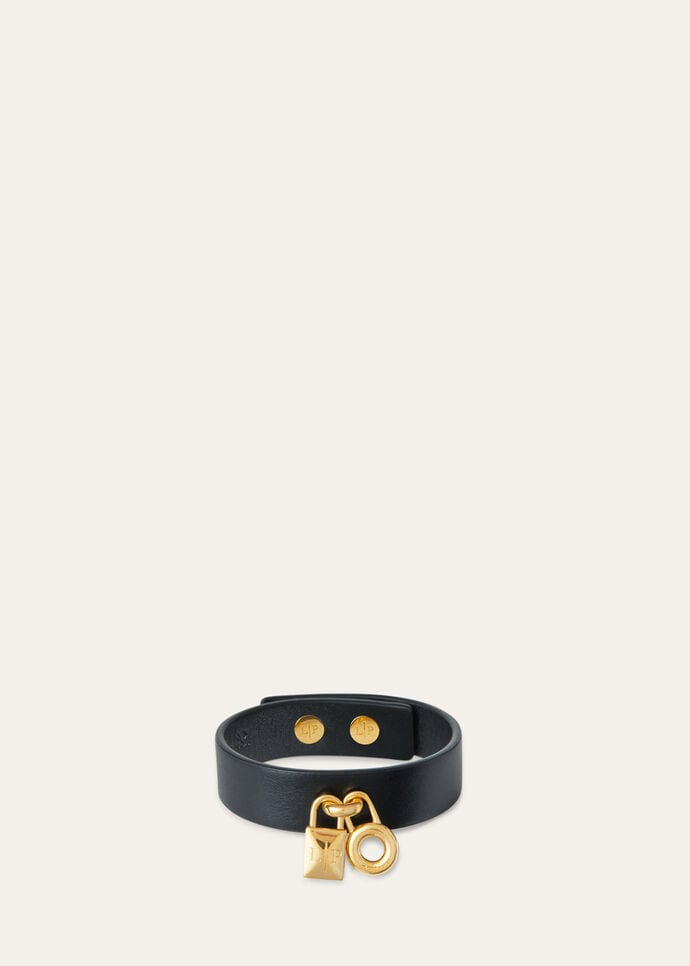 EXTRA BRACELET SADDLE LEATHER  TG S/M   L/XL_FAO3036_804P_2