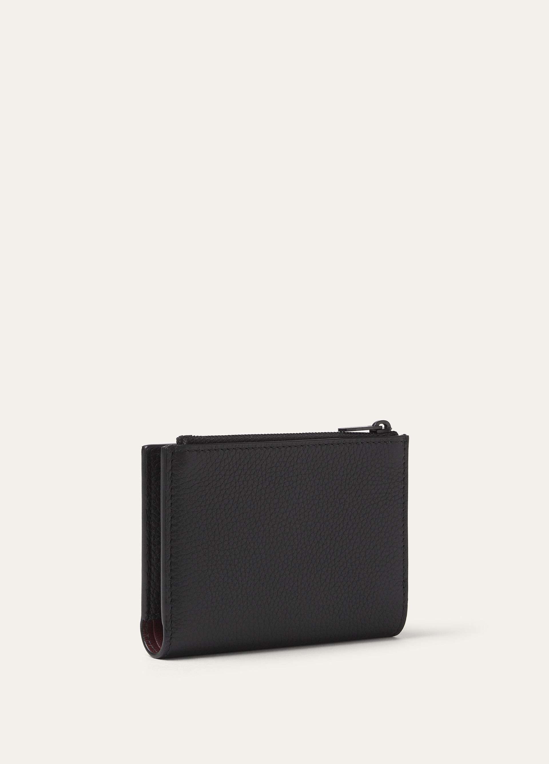 BIFOLD ZIP WALLET TENDER CALF