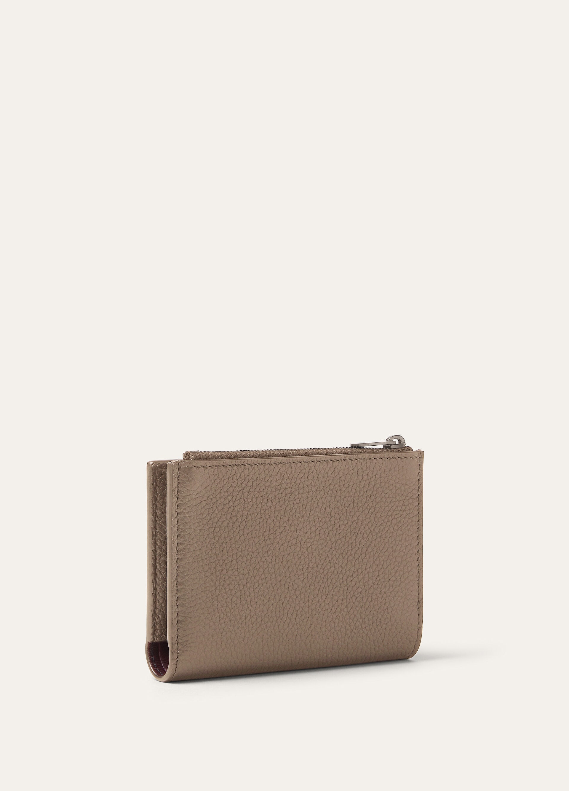BIFOLD ZIP WALLET TENDER CALF