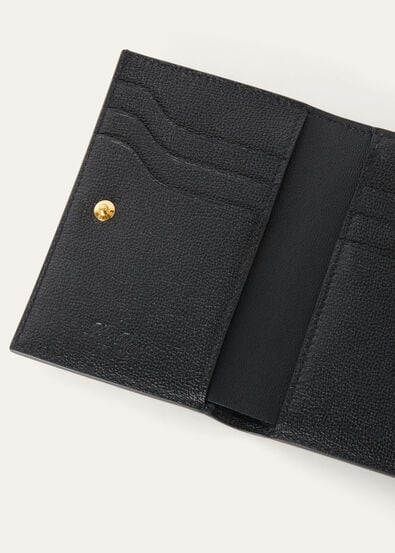 EXTRA BIFOLD ZIP WALLET LINEN CALF