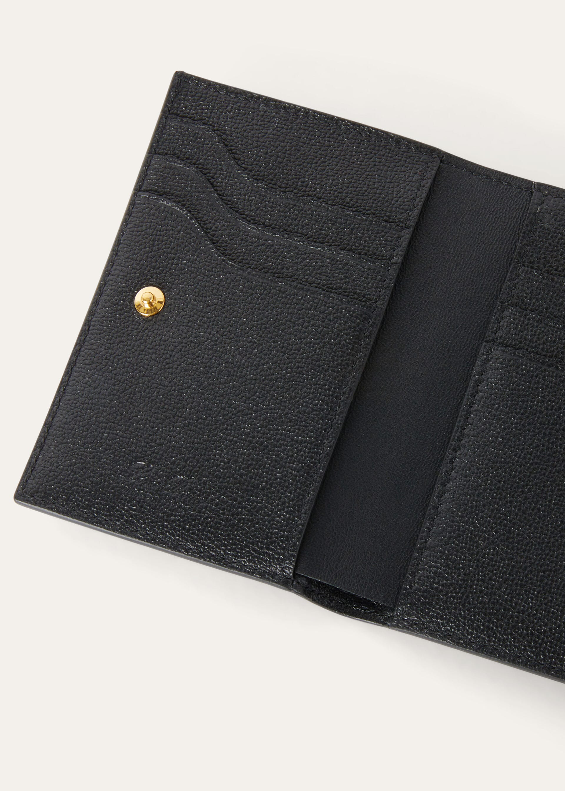 EXTRA BIFOLD ZIP WALLET LINEN CALF