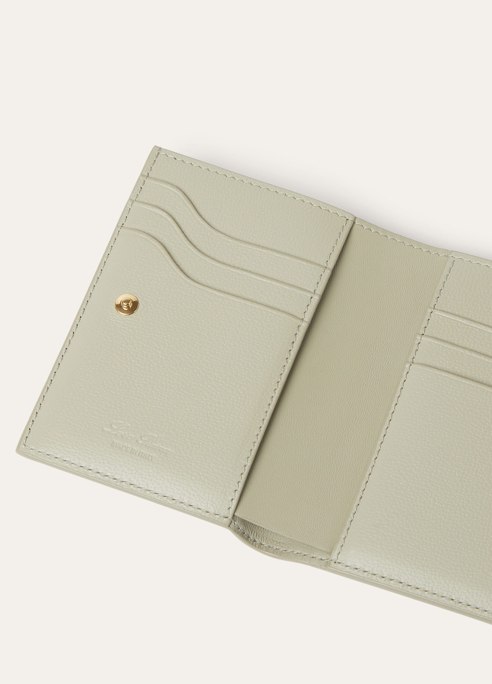 EXTRA BIFOLD ZIP WALLET LINEN CALF