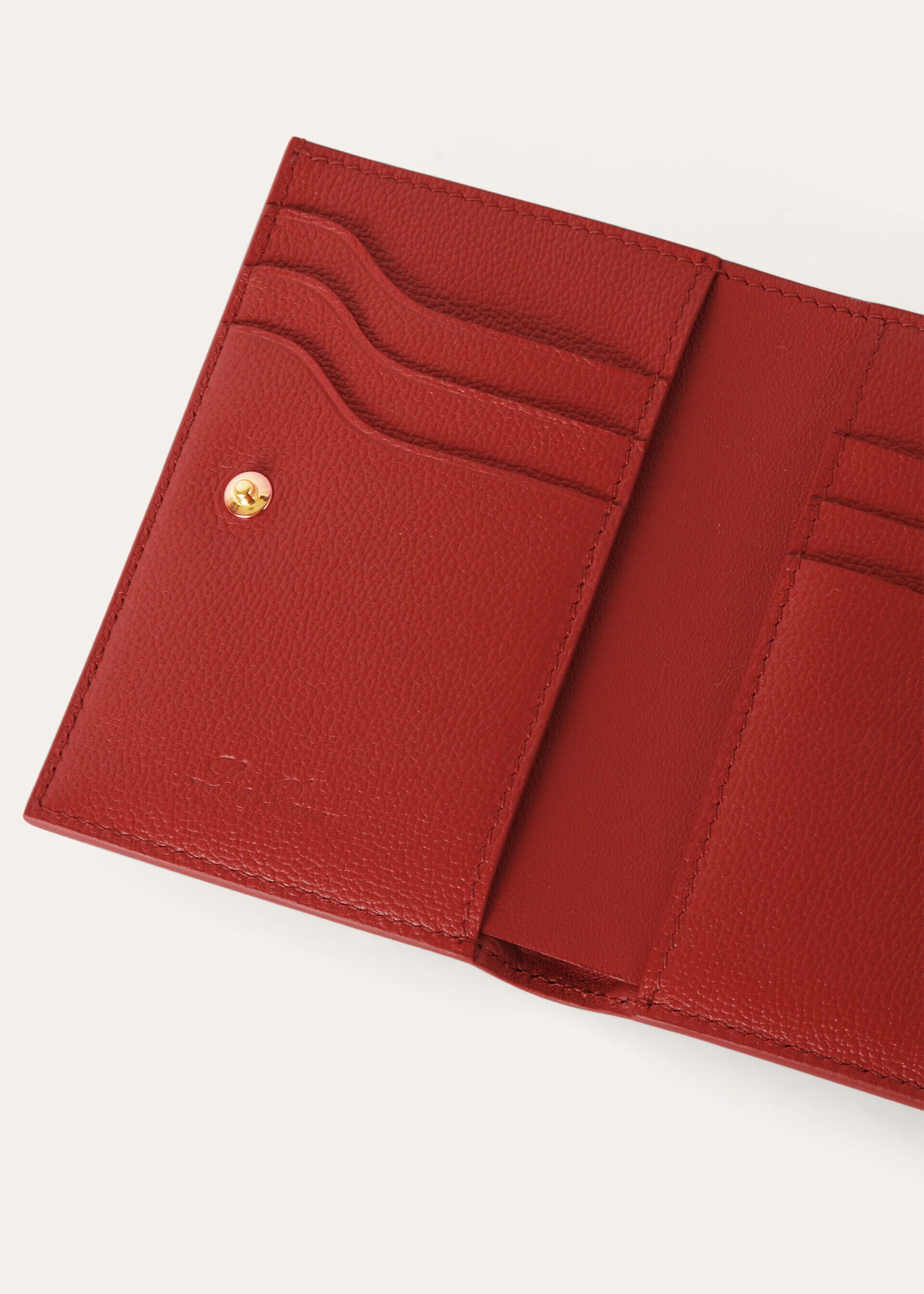 EXTRA BIFOLD ZIP WALLET LINEN CALF