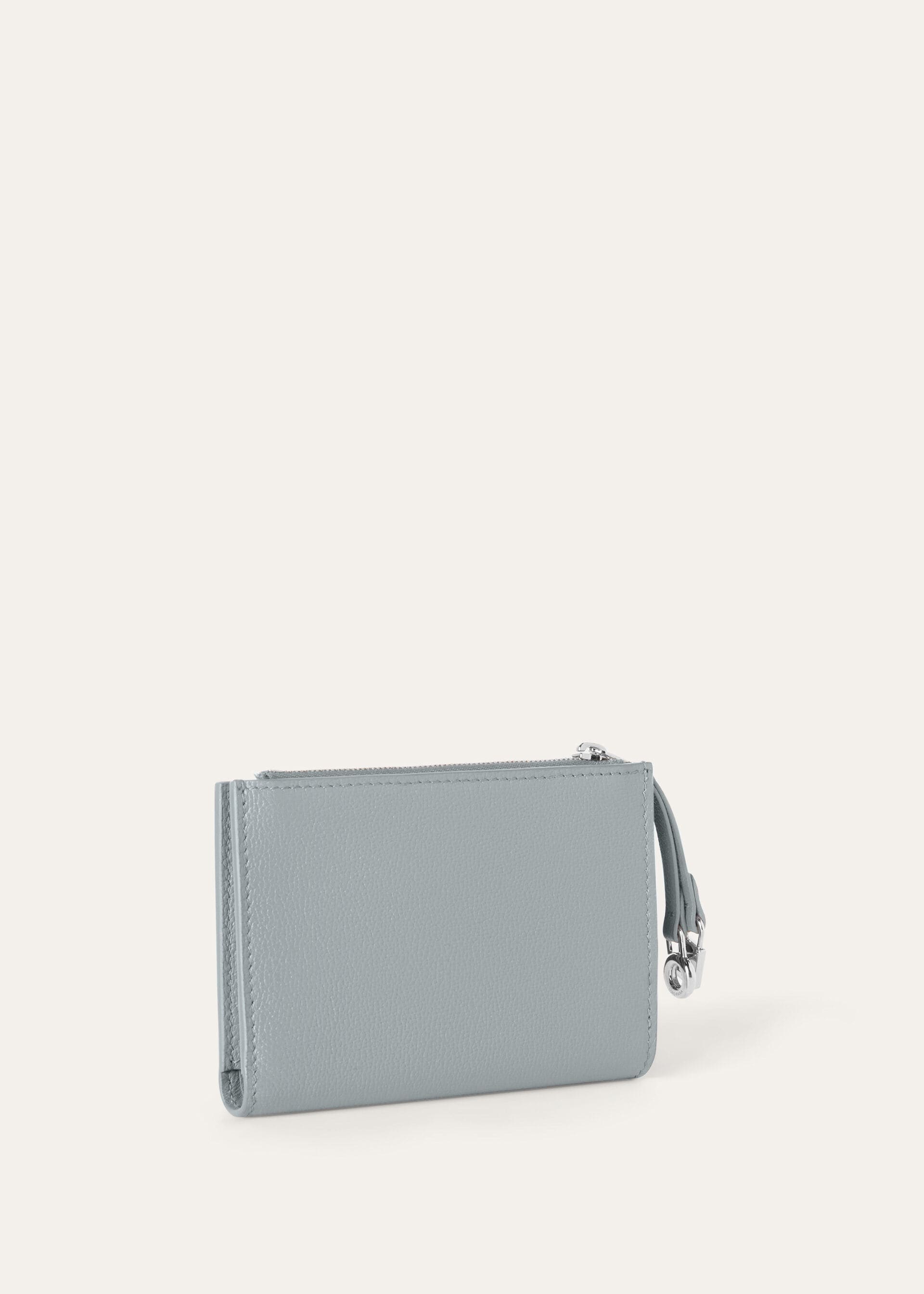 EXTRA BIFOLD ZIP WALLET LINEN CALF