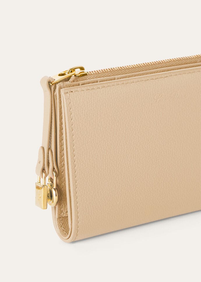 EXTRA BIFOLD ZIP WALLET LINEN CALF_FAO3073_D0Q7_NR_2