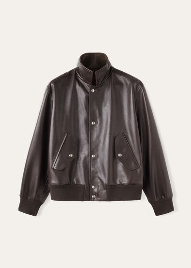 JOHNIE BOMBER GLOW CALFSKIN