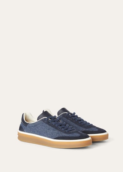 TENNIS WALK DENIM FLOWER