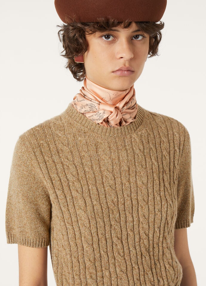 BABY CASH LIGHT TRECCIA SS CREWNECK SWEATER GG 7_FAO3399_J1V8_2