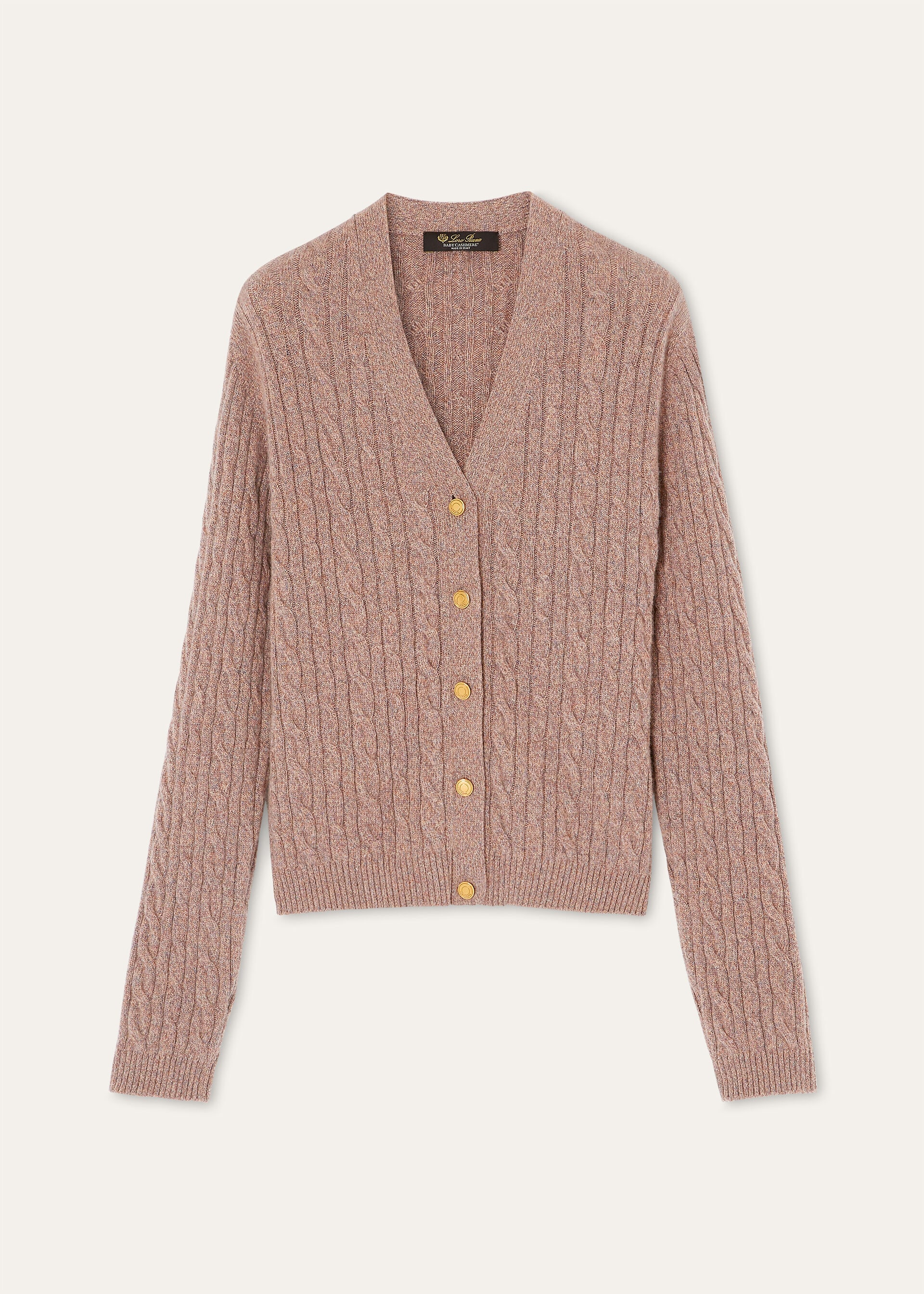 BABY CASH LIGHT TRECCIA CARDIGAN SWEATER GG 7