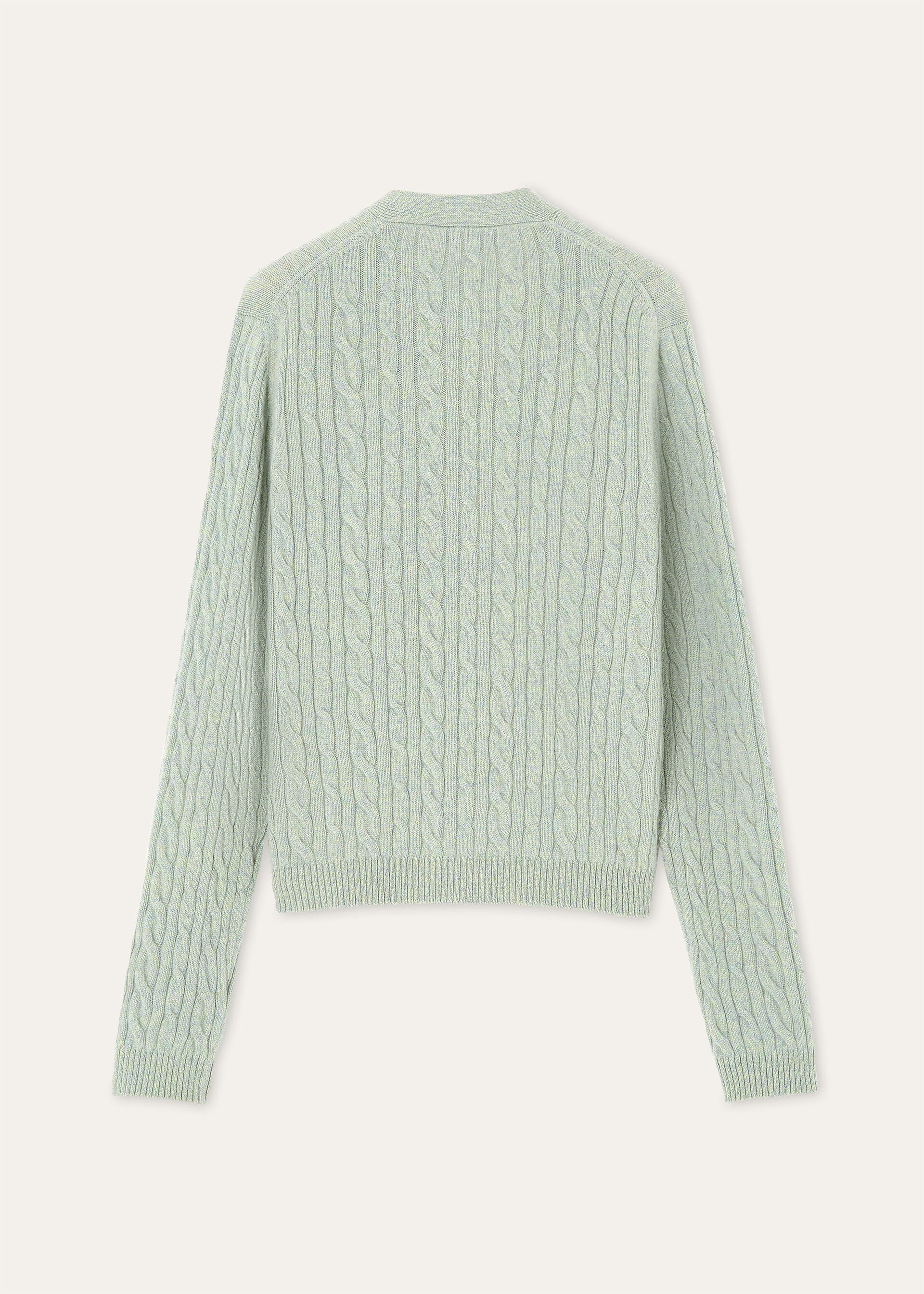 BABY CASH LIGHT TRECCIA CARDIGAN SWEATER GG 7