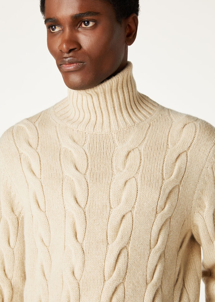 NAPIER TURTLENECK SWEATER BABY COARSEHAIR GG 5_FAO3411_A0GS_2