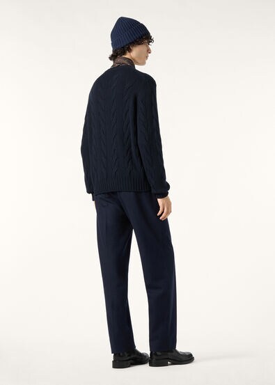 NAPIER CREWNECK SWEATER BABY CASH COARSEHAIR GG 5