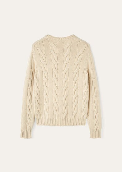 NAPIER CREWNECK SWEATER BABY CASH COARSEHAIR GG 5