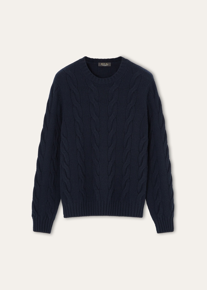 NAPIER CREWNECK SWEATER BABY CASH COARSEHAIR GG 5_FAO3412_W000_5