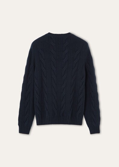 NAPIER CREWNECK SWEATER BABY CASH COARSEHAIR GG 5