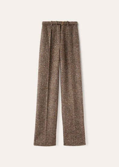 EDWARD TROUSERS DONEGAL WOOL SILK COTTON