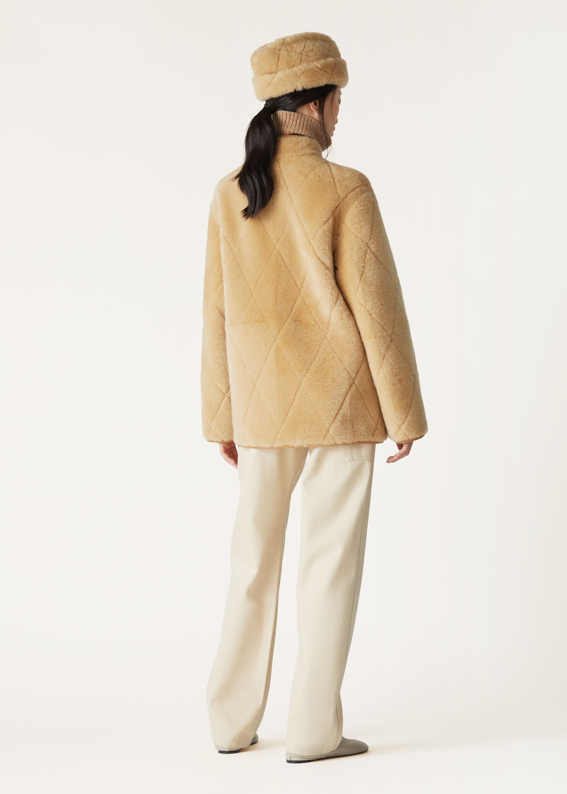 PIERCE SB JACKET VELOUR SHEARLING