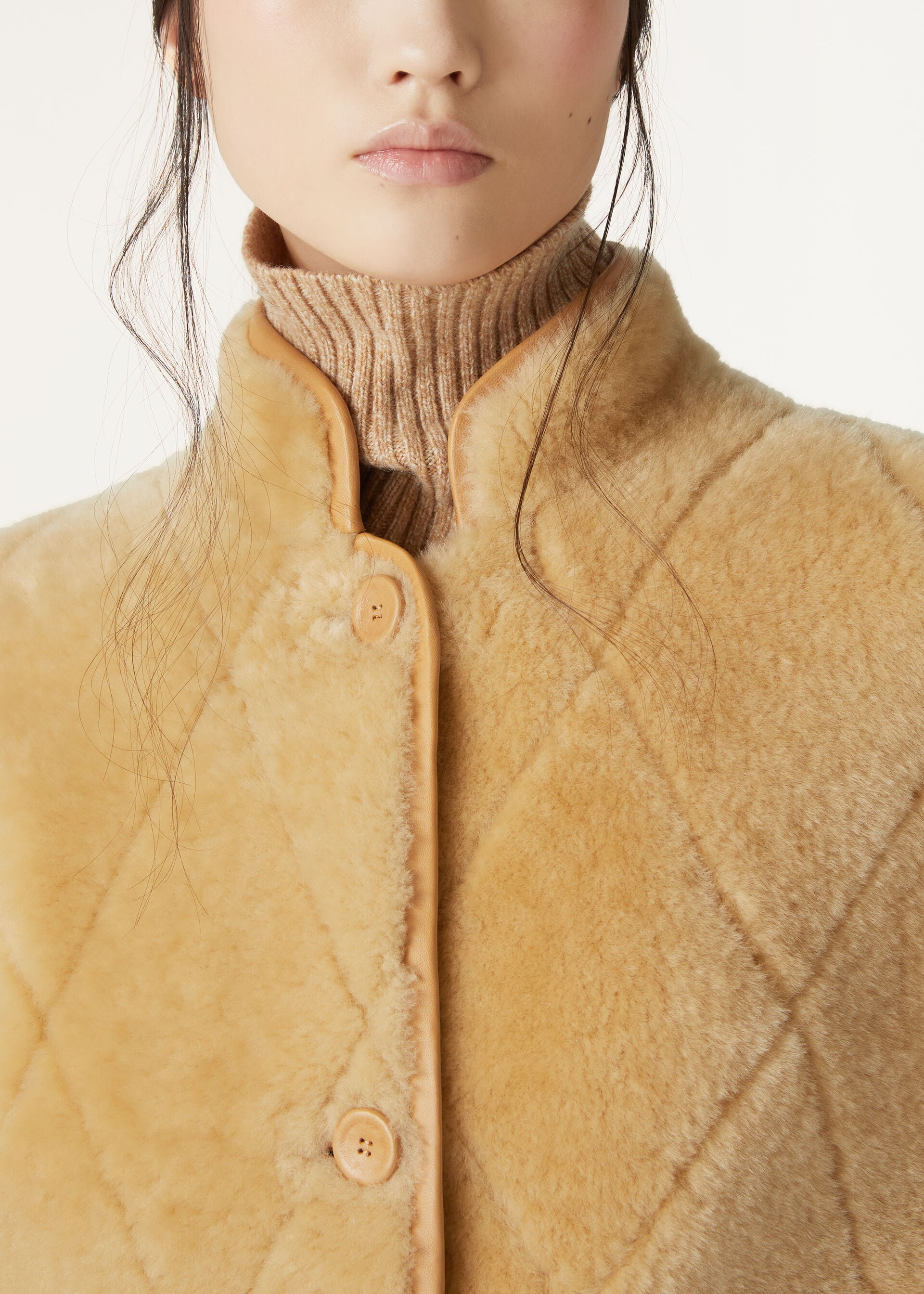 PIERCE SB JACKET VELOUR SHEARLING