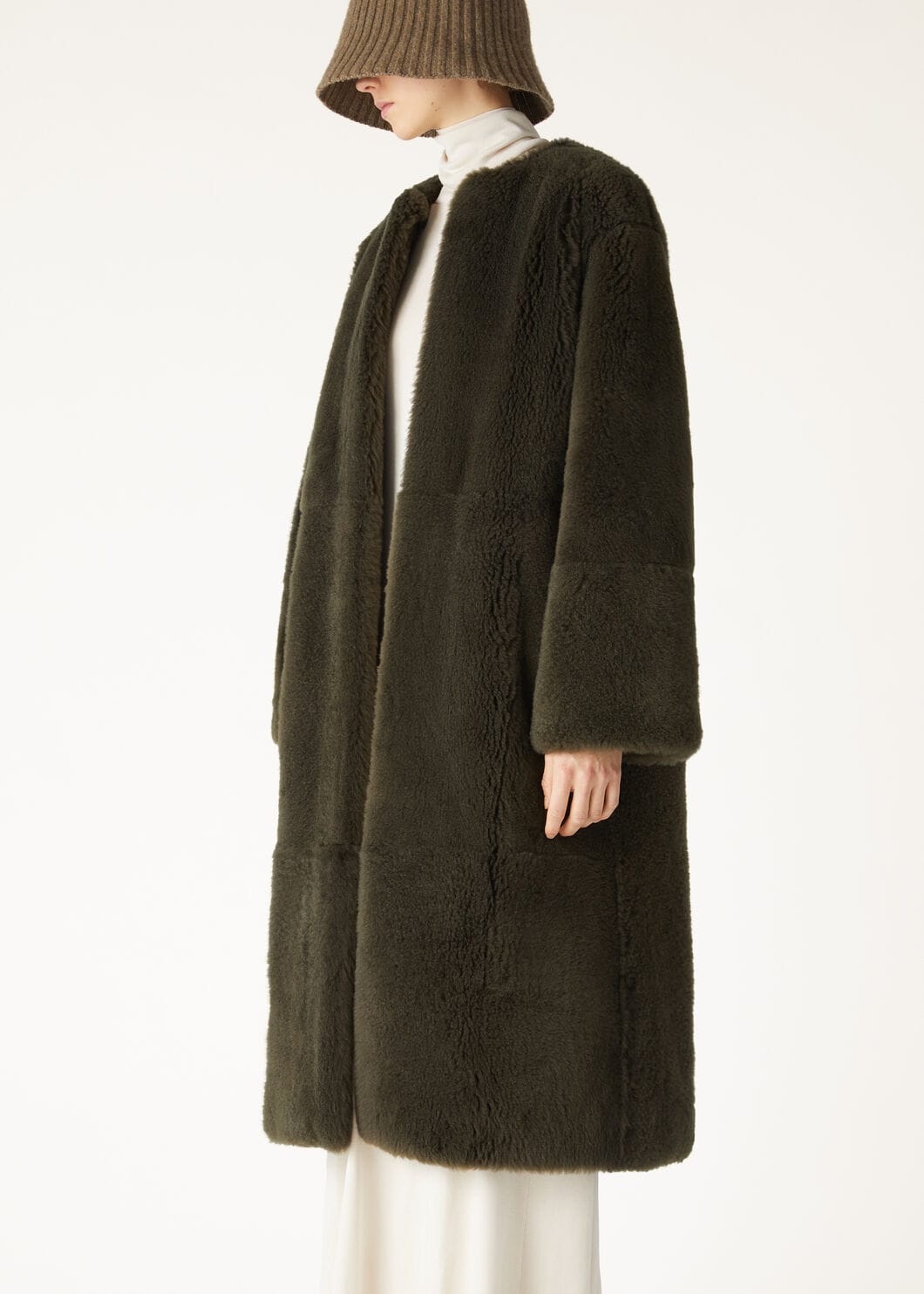 Keir Coat Shearling Forest Fables | Loro Piana FR Keir Coat Shearling Forest Fables | Loro Piana FR