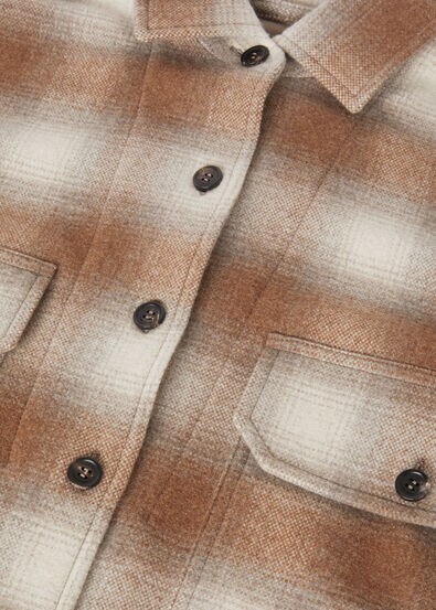 JENNA OVERSHIRT TARTAN FLANNEL