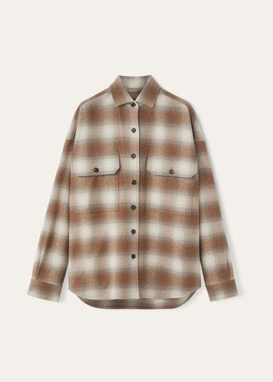 JENNA OVERSHIRT TARTAN FLANNEL