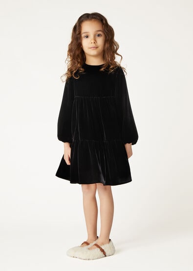 ODETTE DRESS FLUID VELVET