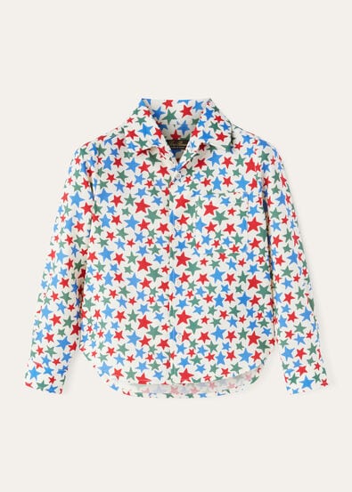 ANDRE' KID SHIRT HAPPY STARS WOOL