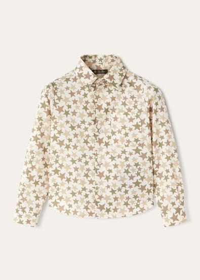 ANDRE' KID SHIRT HAPPY STARS WOOL