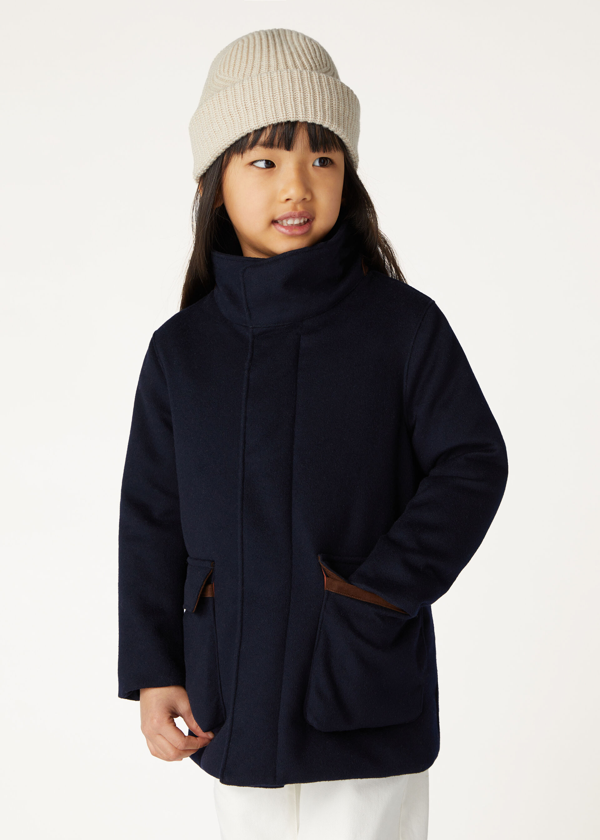 Kid's Winter Voyager Field Jacket Baby Cashmere Light Midnight Blue