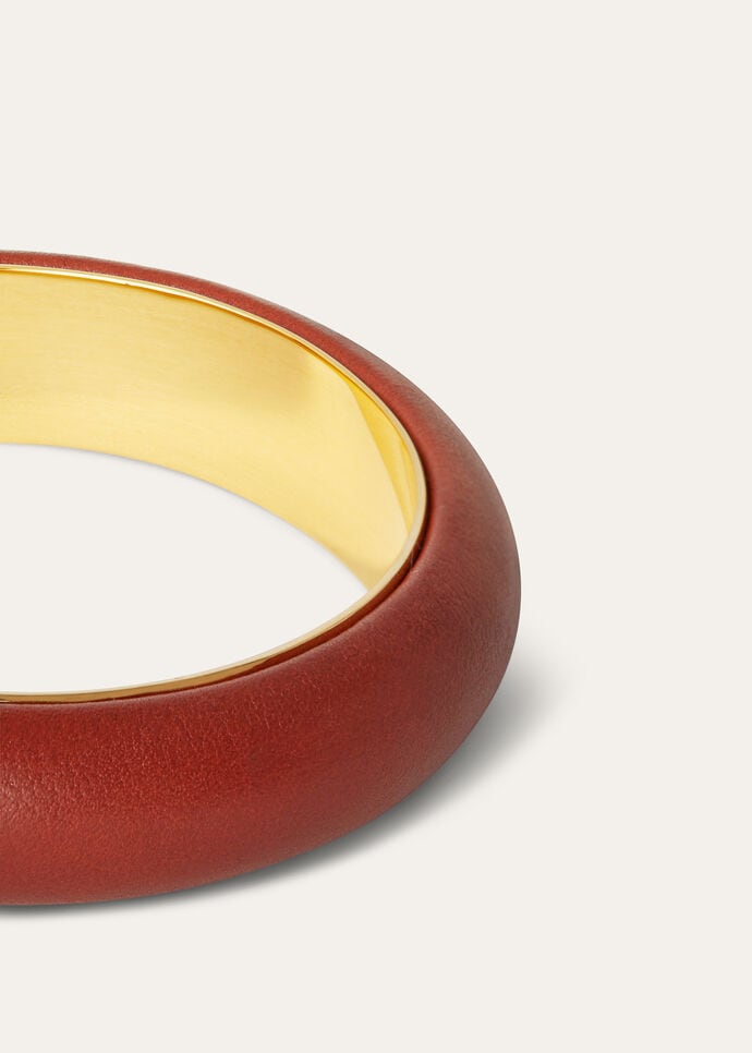 DUO BANGLE BRACELET ROUNDED CALF_FAO3952_P0AR_3