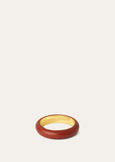 DUO BANGLE BRACELET ROUNDED CALF