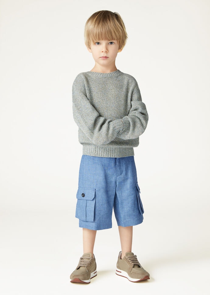 CELLIO KID CREWNECK SWEATER BABY CASH GG 8_FAO3966_J1RZ_2