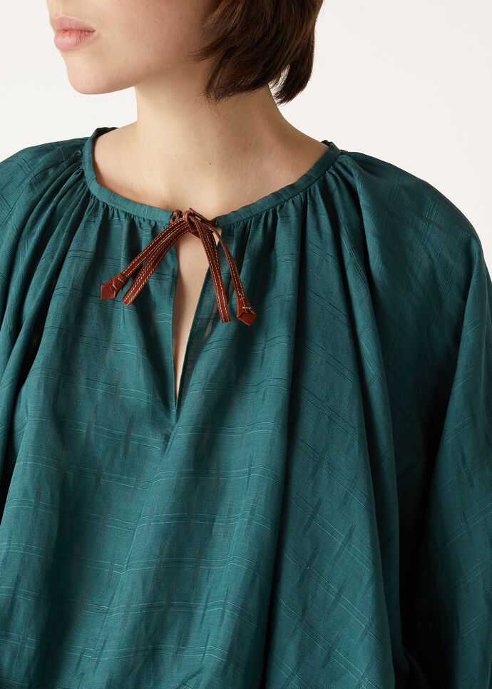 SARA SHIRT JACQUARD CHECK_FAO3989_512M_2