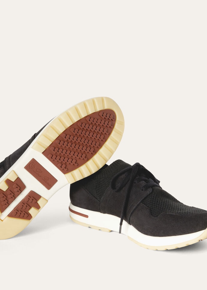 【LORO PIANA】360 Flexy スニーカー 360 LP Flexy Walk knit sneakers in blue - Loro Piana Kids