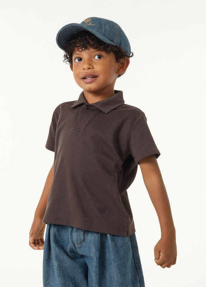 MY-T KID POLO OPEN COTTON_FAO4008_H0VL_4
