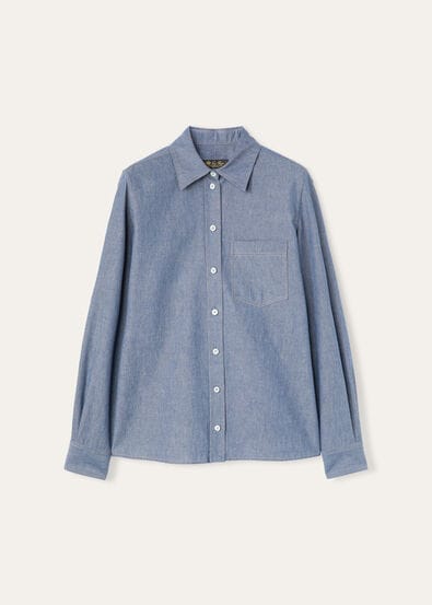 ROSLYN SHIRT CHAMBRAY CASH