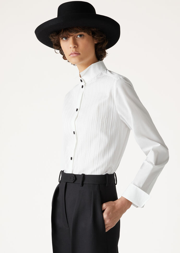 HADIYA SHIRT TUX POPELINE                         _FAO4066_1000_3