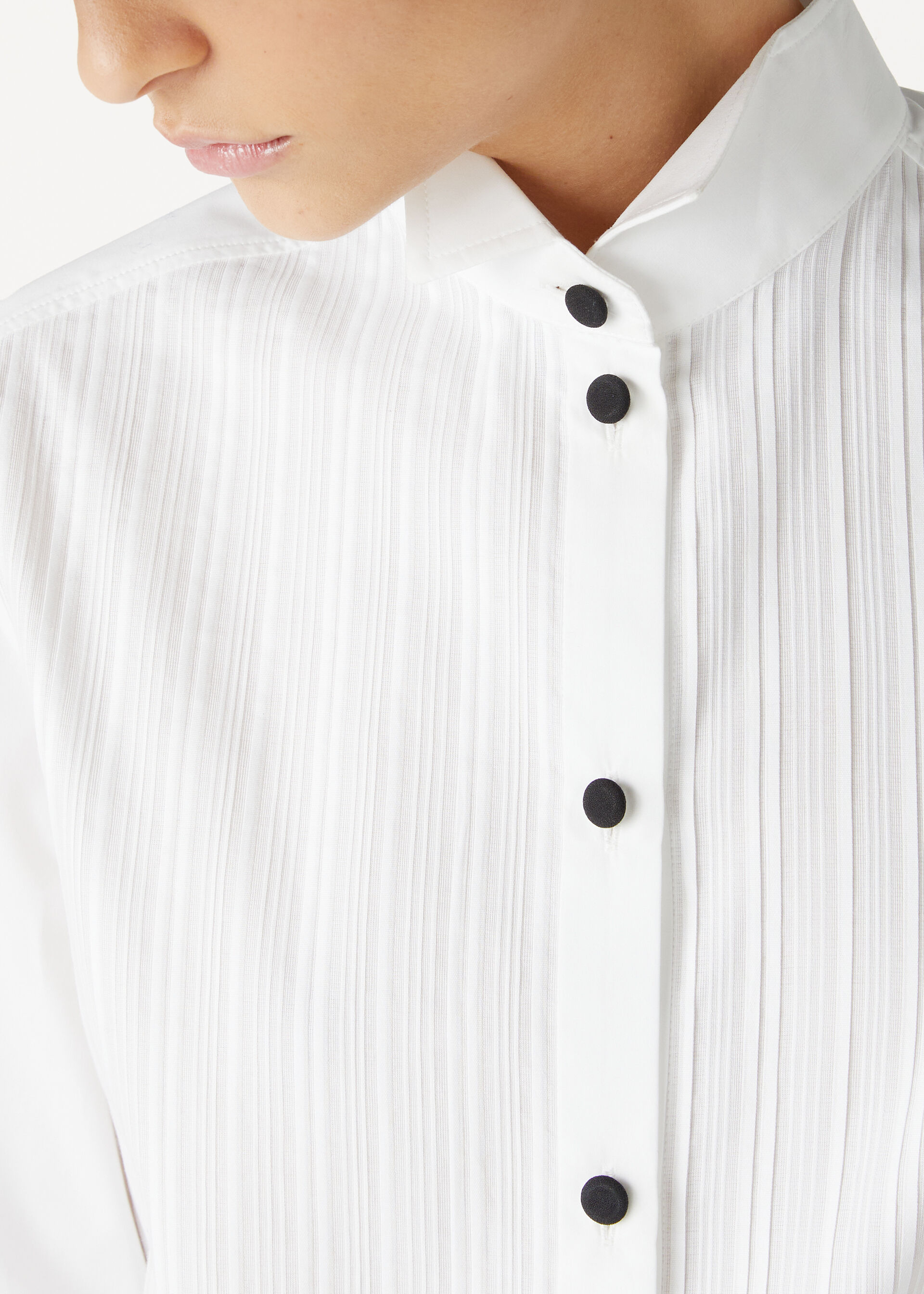 HADIYA SHIRT TUX POPELINE                         