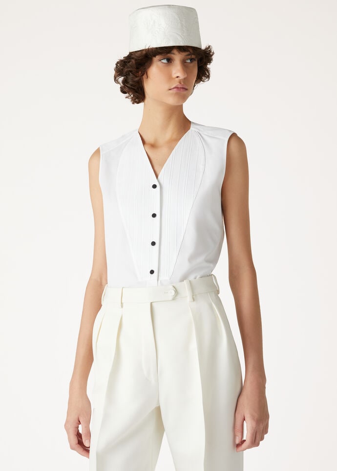 CAYLEE TOP TUX POPELINE                           _FAO4070_1000_3