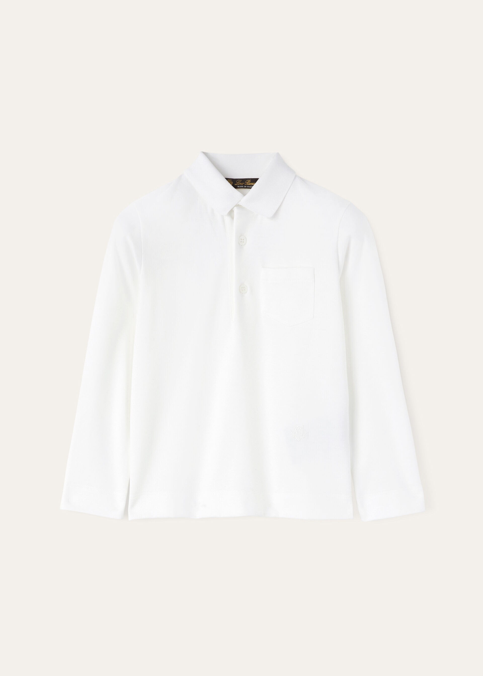 MY-T KID POLO LS COTTON