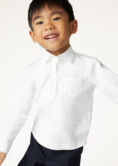 MY-T KID POLO LS COTTON