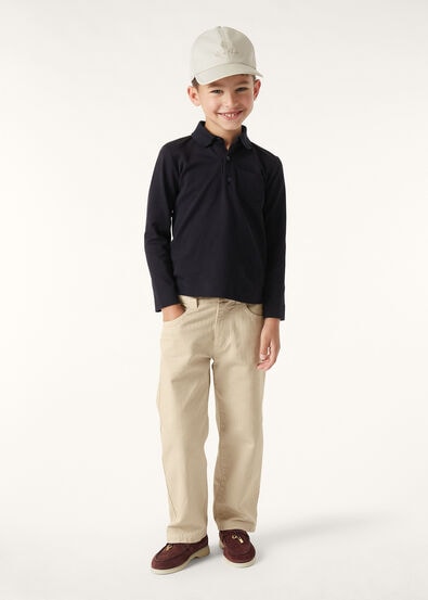 MY-T KID POLO LS COTTON