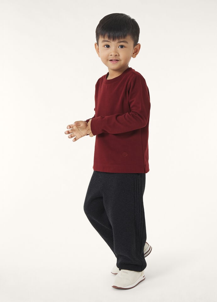 MY-T KID T-SHIRT LS COTTON_FAO4105_Q09Y_2