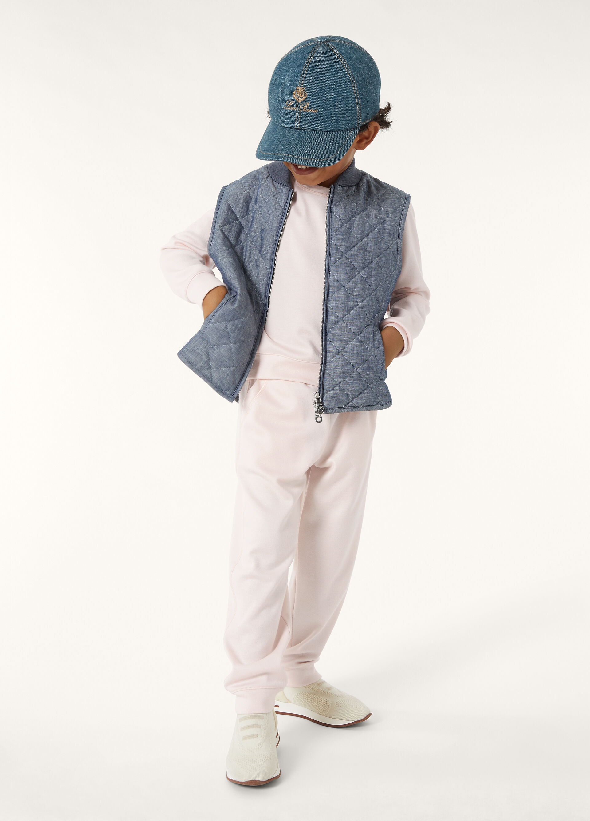 GOK KID  CREW NECK SWEATSHIRT JERSEY INTERLOCK GOK