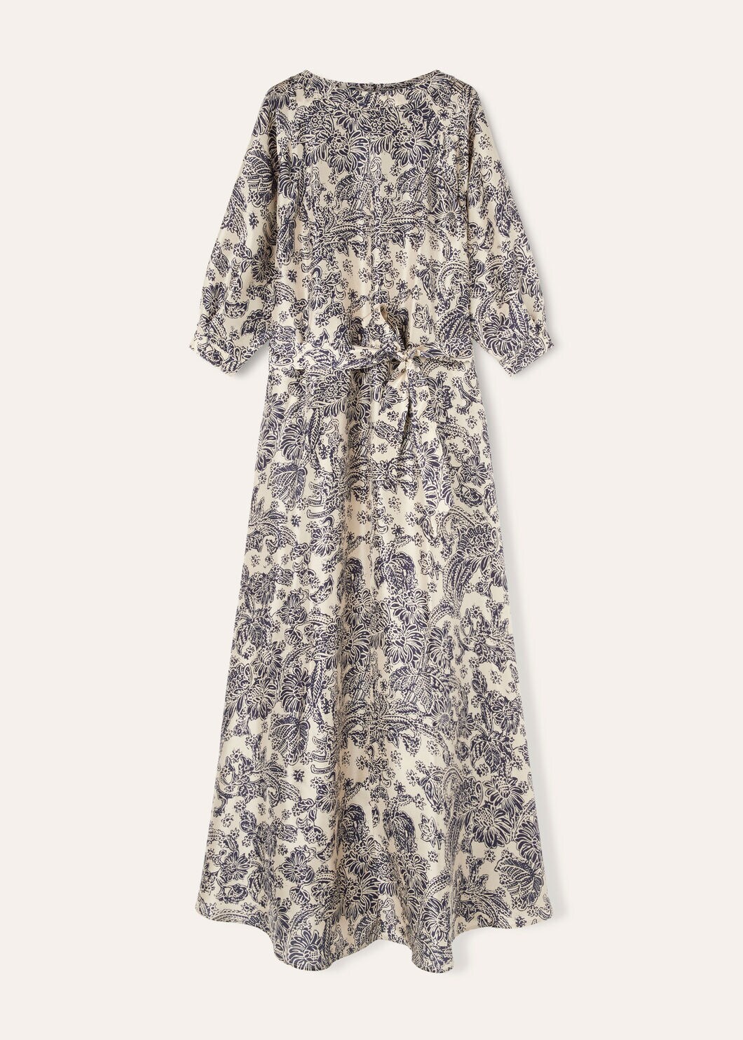 ABITO MINA WOODBLOCK BOTANIC SILK M.E.