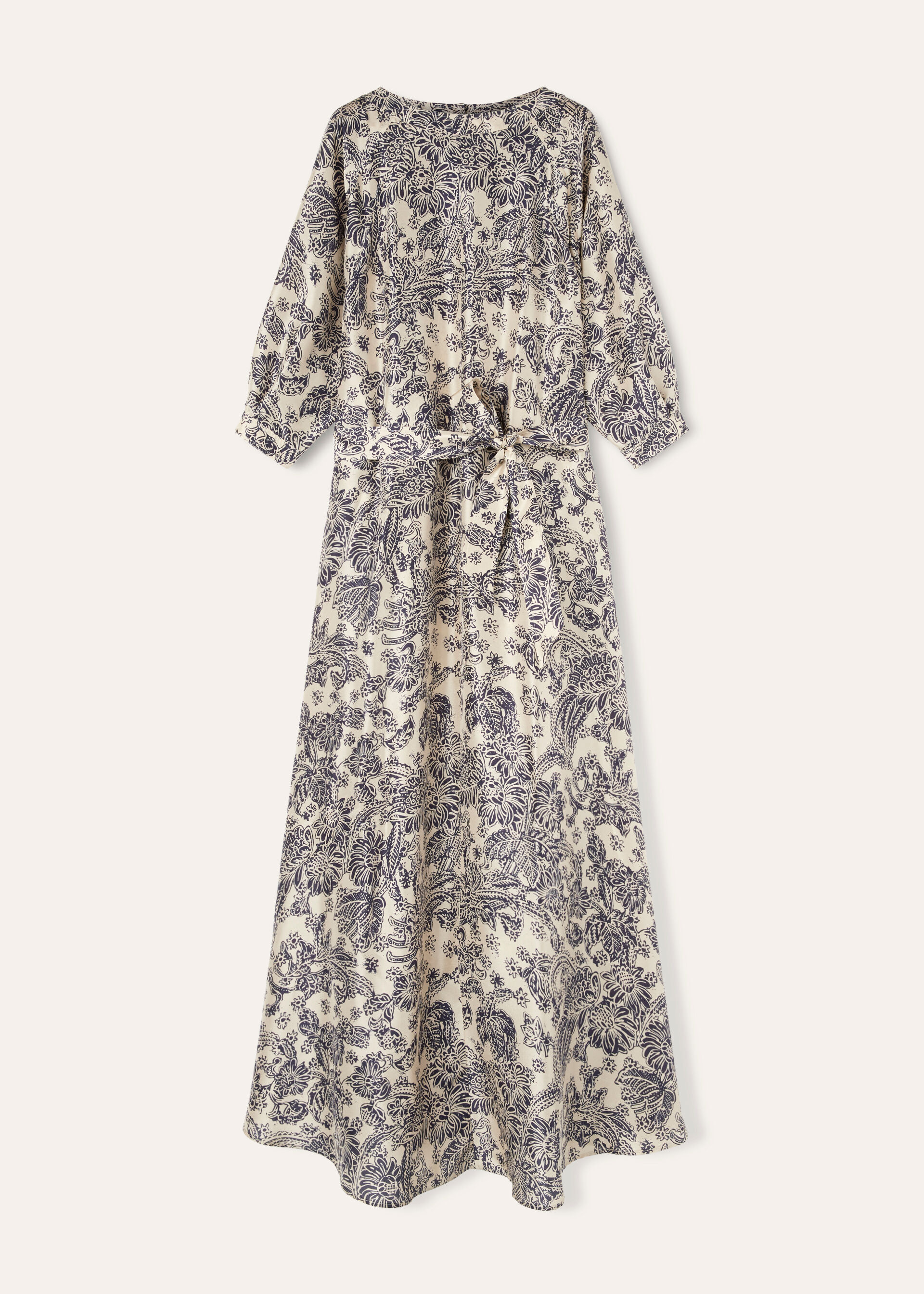 ABITO MINA WOODBLOCK BOTANIC SILK M.E.