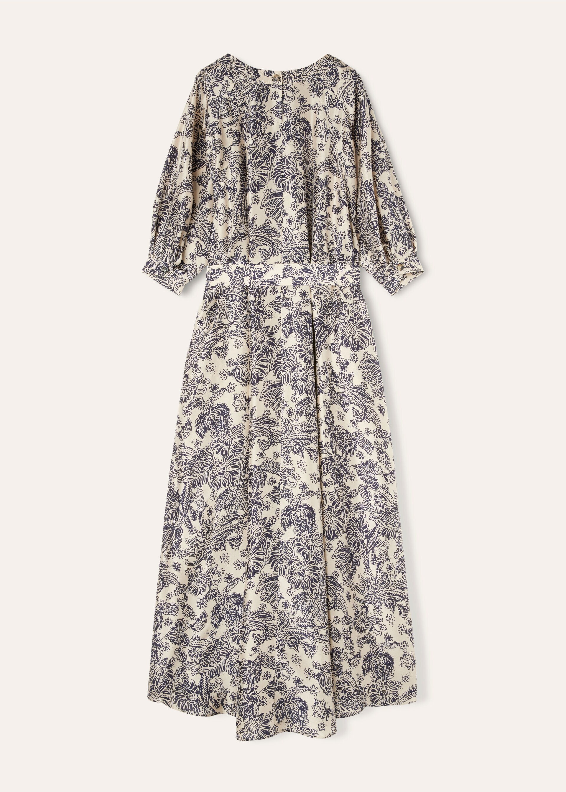 ABITO MINA WOODBLOCK BOTANIC SILK M.E.