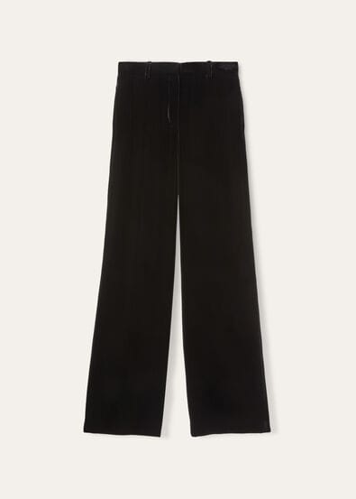 GOLDIE TROUSERS SILK VELVET