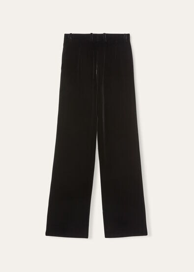 GOLDIE TROUSERS SILK VELVET